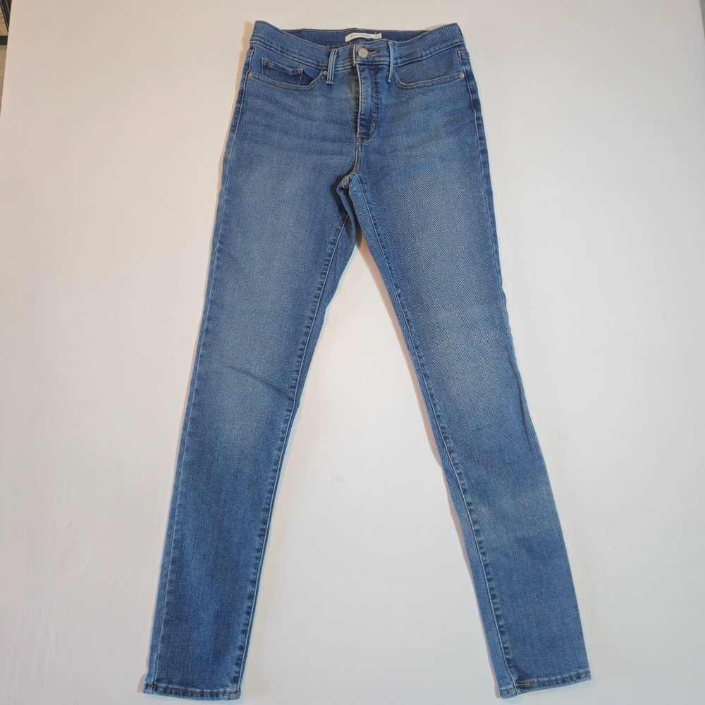 Levis 311 Shaping Skinny Jeans Womens 29 Blue Denim Cotton High Rise Medium Wash